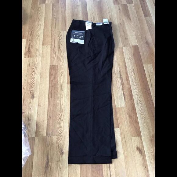 Haggar men’s slacks new, 38x32, classic fit, pleat - Picture 7 of 7